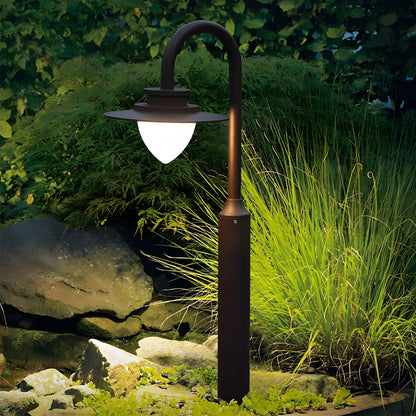 Nordic Minimalist Arc Arm Lawn Lamp LED Waterproof Outdoor Landscape Decorative Lighting