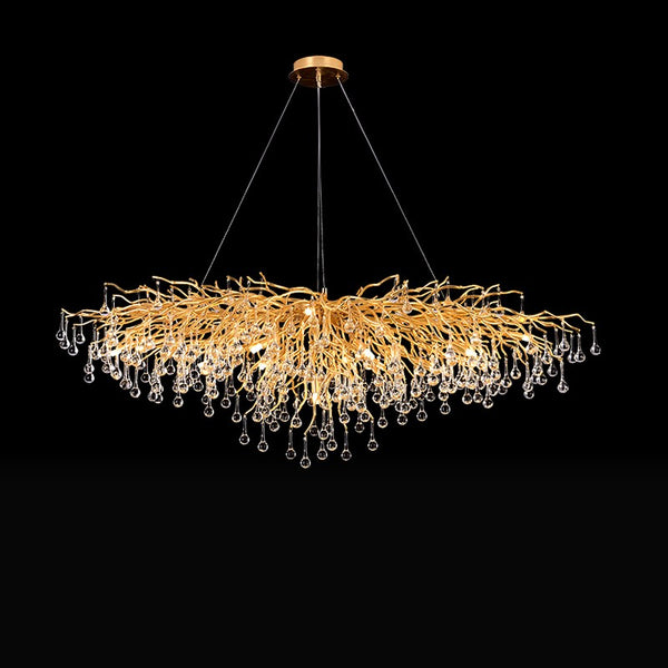 71" Tree Crystal Chandelier