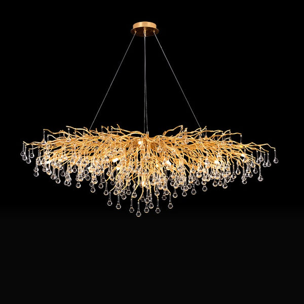 79" Tree Crystal Chandelier