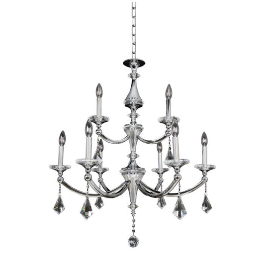 Floridia Modern Chandelier in Chrome