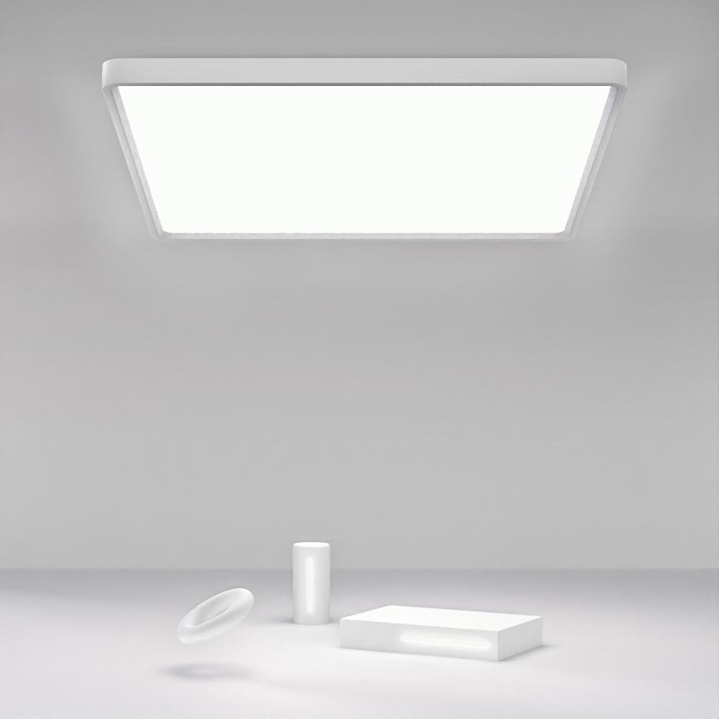 Soft White Flat Flush Mount Ceiling Light