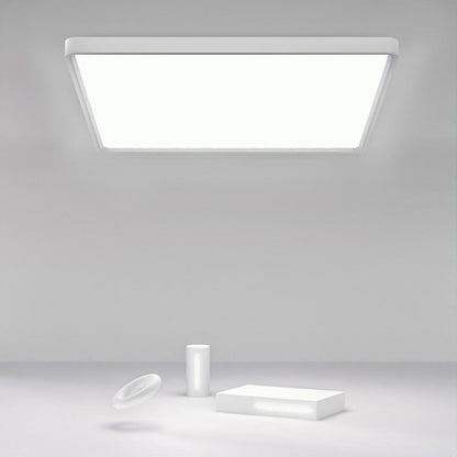 Soft White Flat Flush Mount Ceiling Light