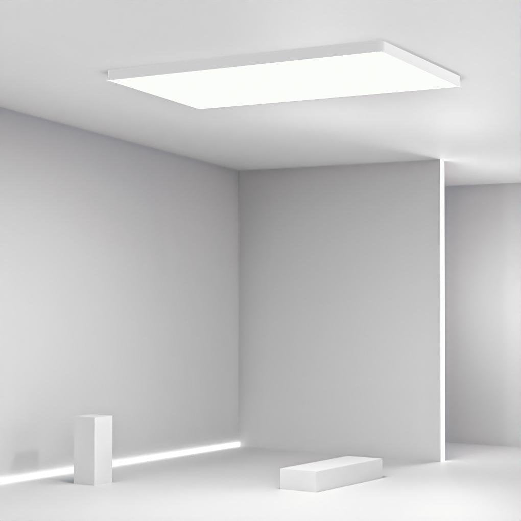 Soft White Flat Flush Mount Ceiling Light