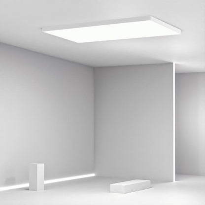 Soft White Flat Flush Mount Ceiling Light