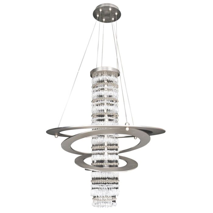 Giovanni 5-Light Pendant in Brushed Nickel