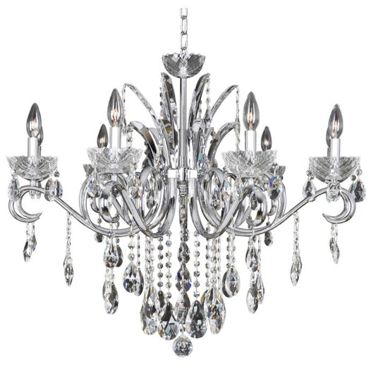 Catalani 9-Light Chandelier in Chrome