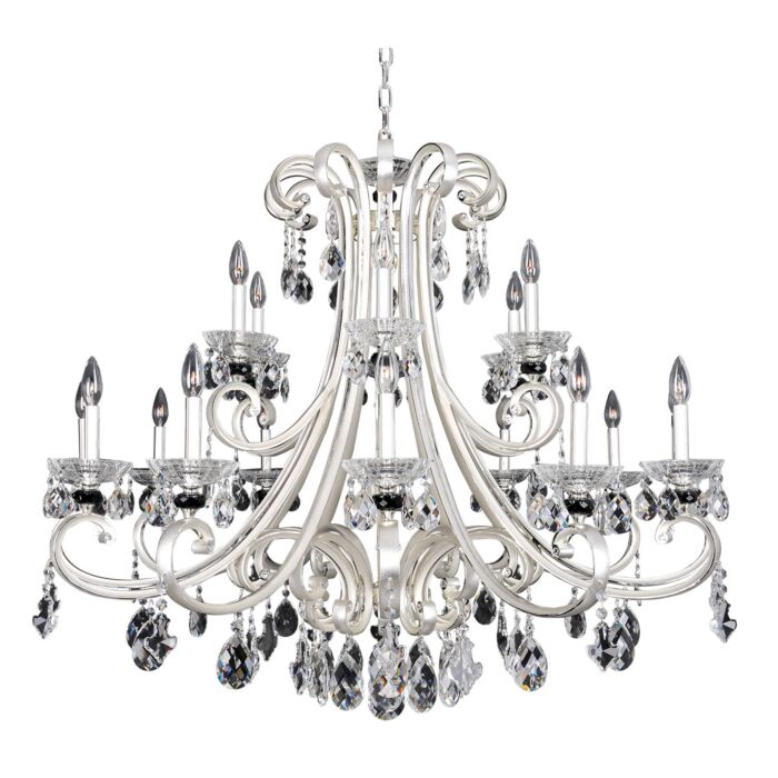 Bedetti 18-Light 1Chandelier in Two Tone Silver