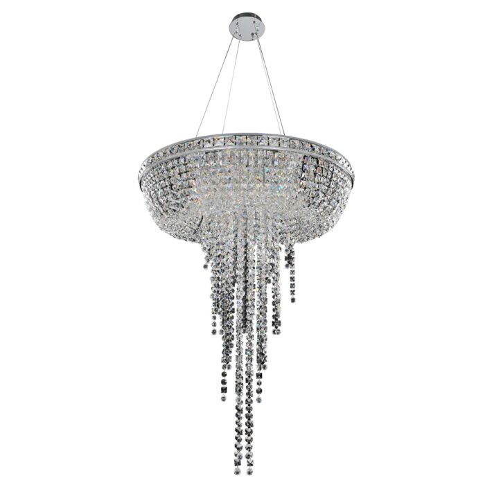 Cascata Pendant Light in Chrome