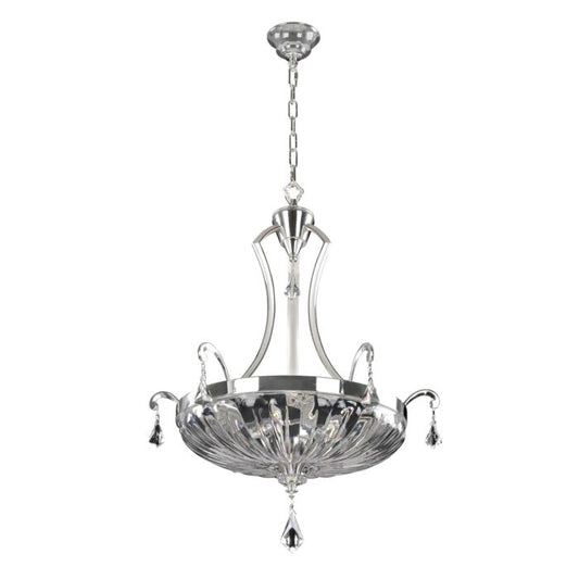 Orecchini Pendant Light in Two Tone Silver