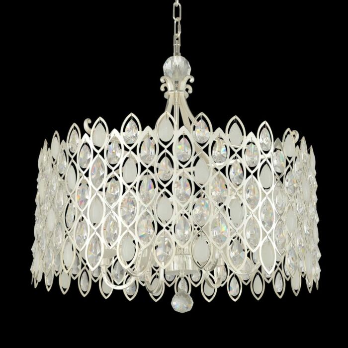 Prive Pendant Light in Two Tone Silver