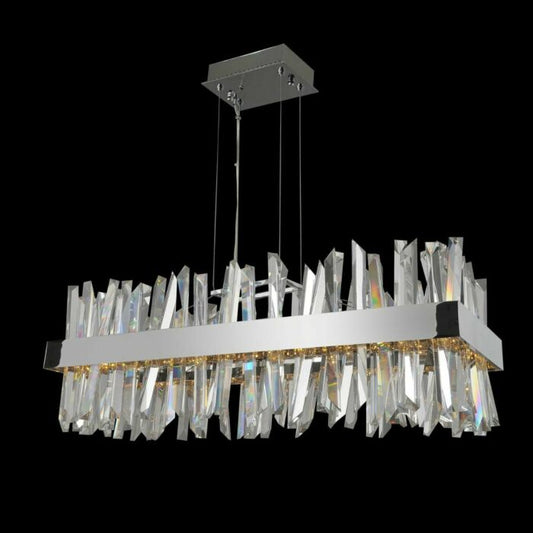 Glacier Pendant Light in Chrome