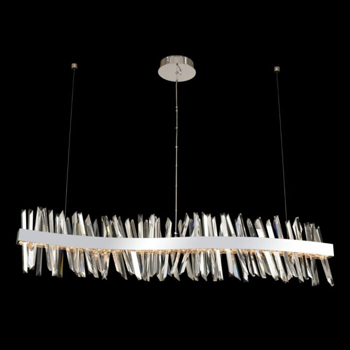 Glacier Pendant Light in Chrome