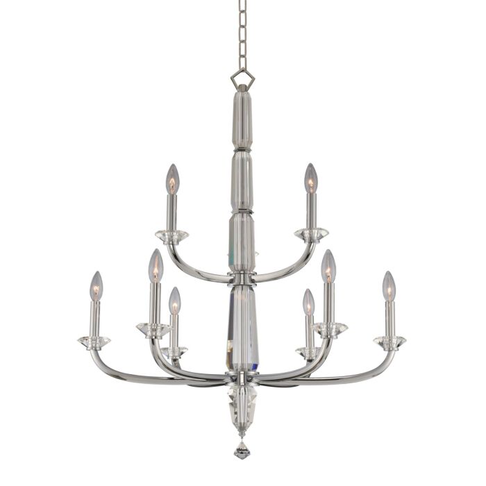 Palermo Modern Chandelier in Chrome