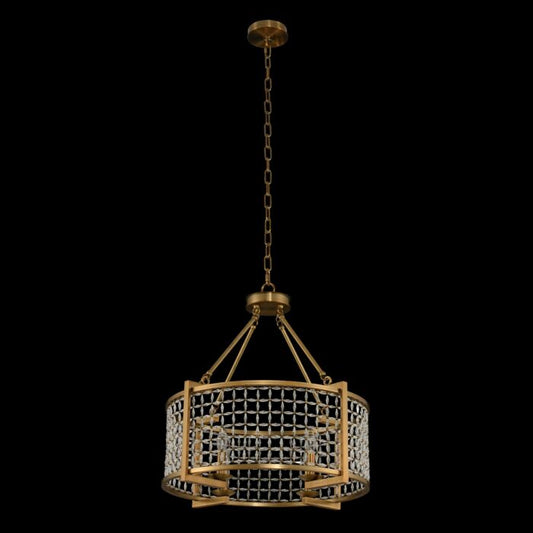 Verona Pendant Light in Brushed Pearlized Brass