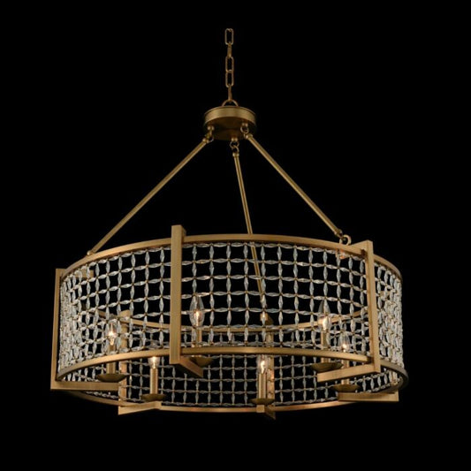 Verona Pendant Light in Brushed Pearlized Brass