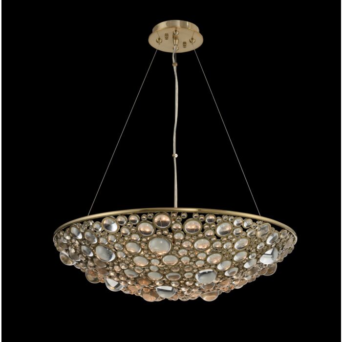 Ciottolo Pendant Light in Brushed Champagne Gold