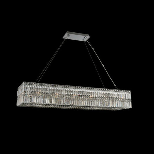 Rettangolo Pendant Light in Chrome