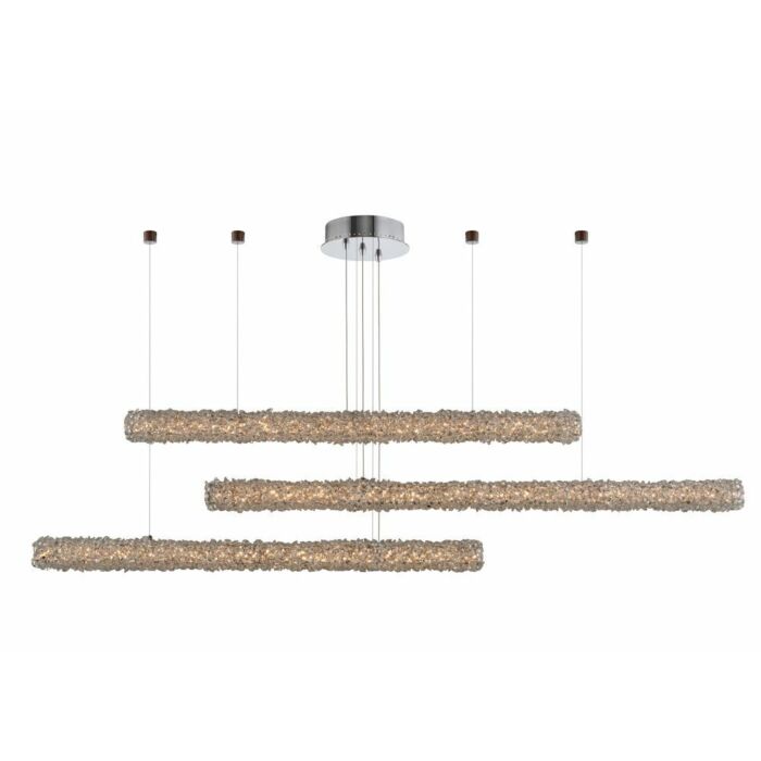 Lina Contemporary Chandelier in Polished Chrome