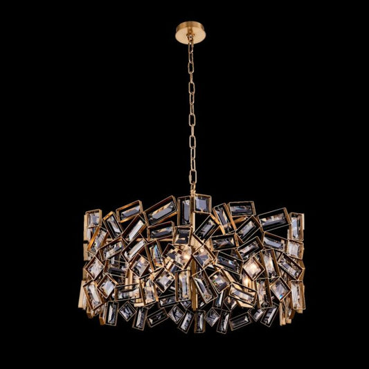 Allegri Inclanta 28" Pendant in Winter Brass