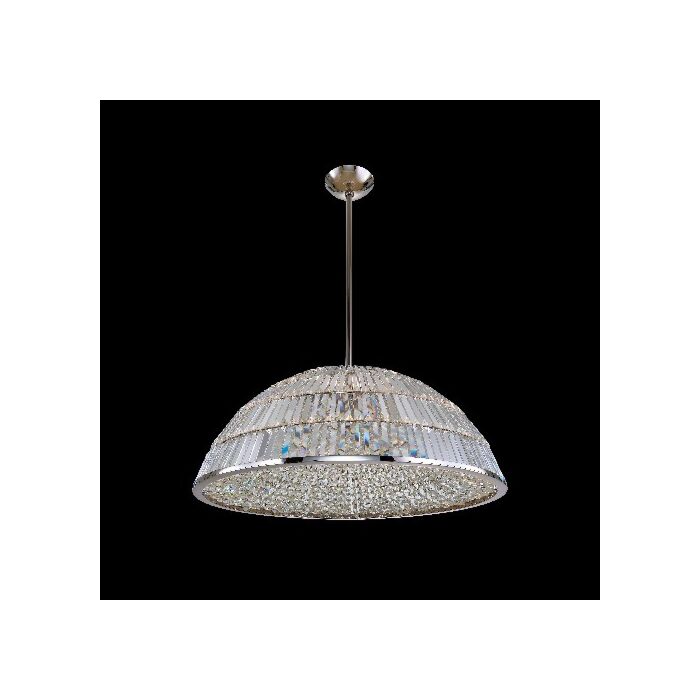 Doma LED Pendant in Polished Nickel