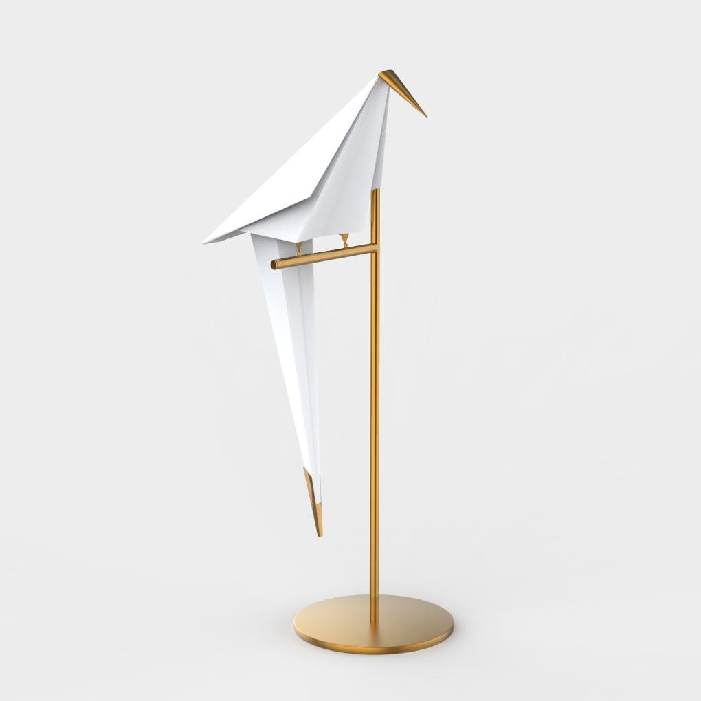 Ambient Origami Bird LED Accent Table Lamp