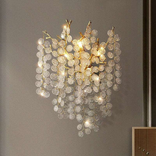 Albero Frosted Glass Wall Sconce