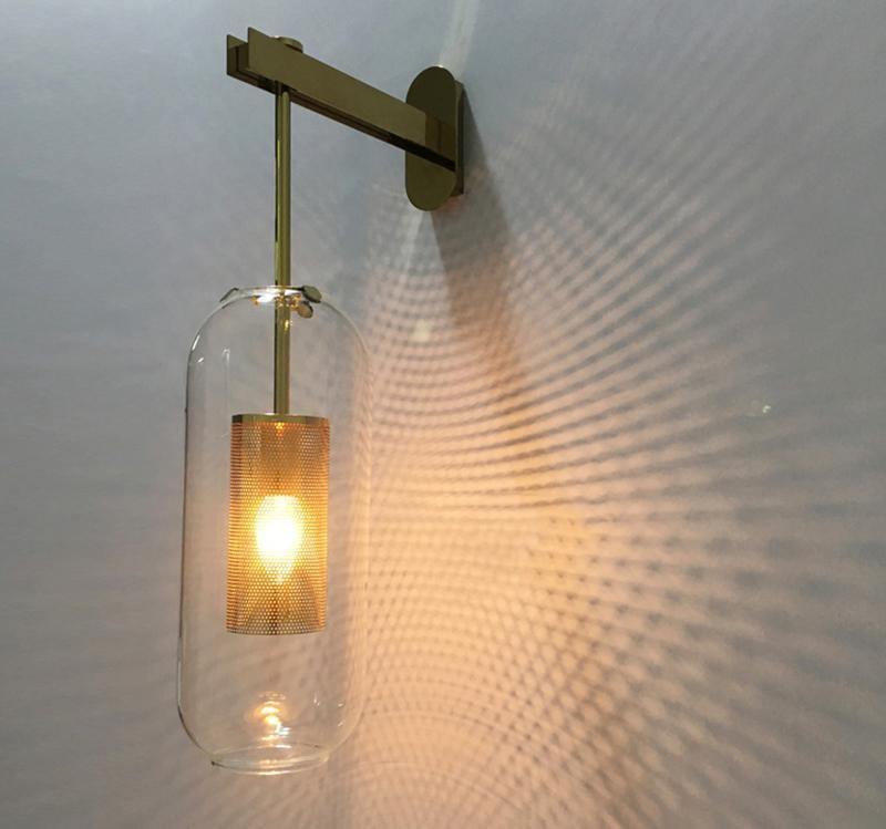 Vadim Glass Wall light Wall Lamp