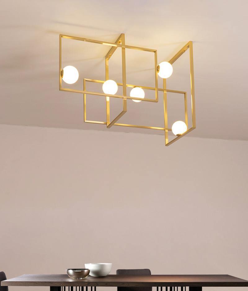 Mondrian Glass Ceiling light Ceiling Light