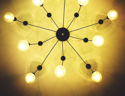 Spider Ceiling Gasolier Chandelier