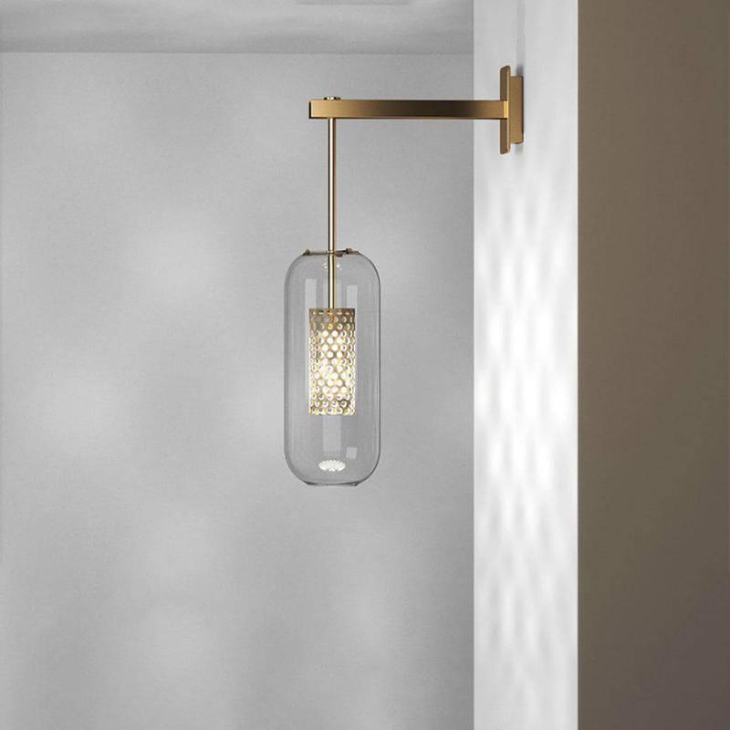 Vadim Glass Wall light Wall Lamp