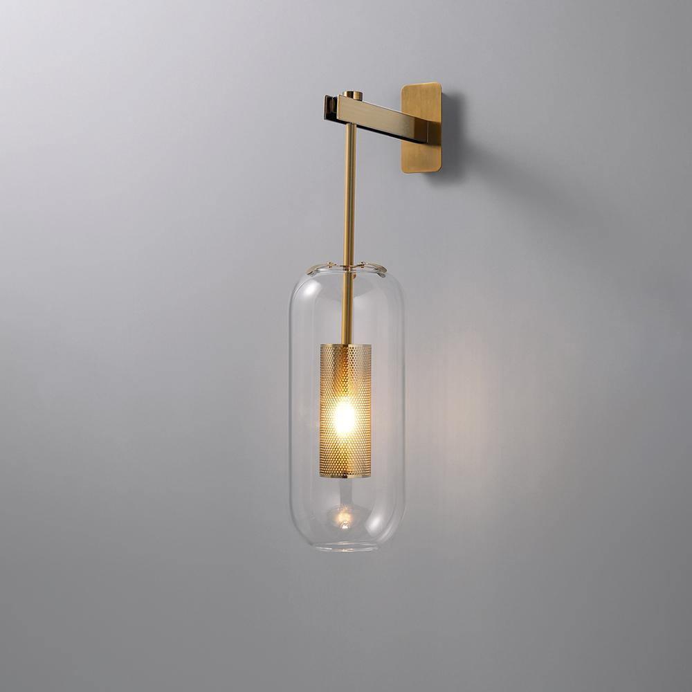 Vadim Glass Wall light Wall Lamp