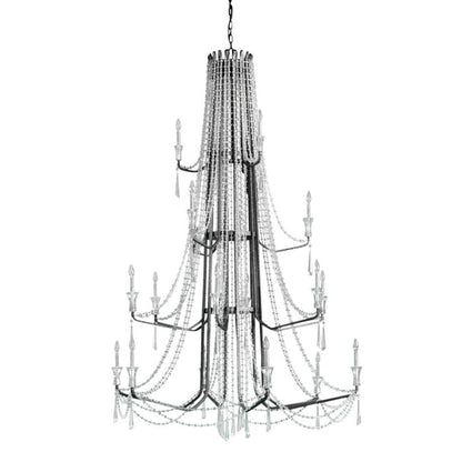 Barcelona 18-Light Chandelier in Onyx