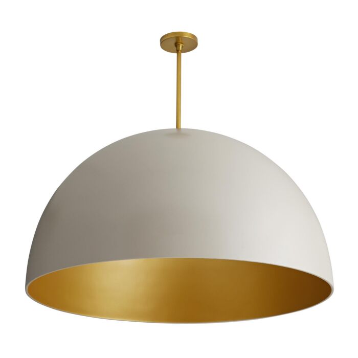 Pascal 1-Light Pendant in Egg Shell