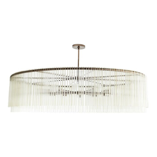 Royalton 12-Light Chandelier in Smoke