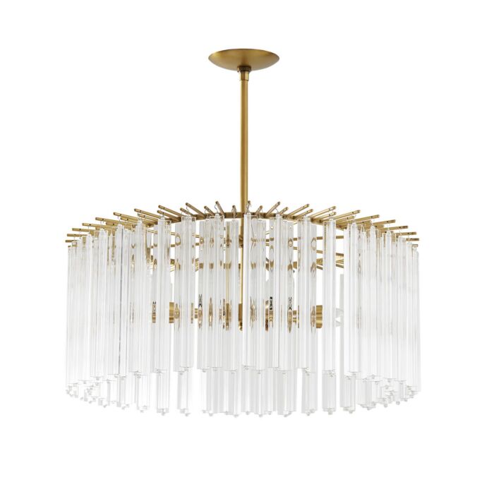 Nessa 8-Light Chandelier in Clear