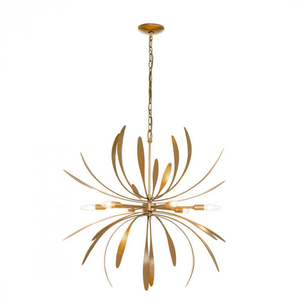 Chandelier, 6-Light, Soft Gold, 32.7"W (104350-SKT-84 4RY5MX)