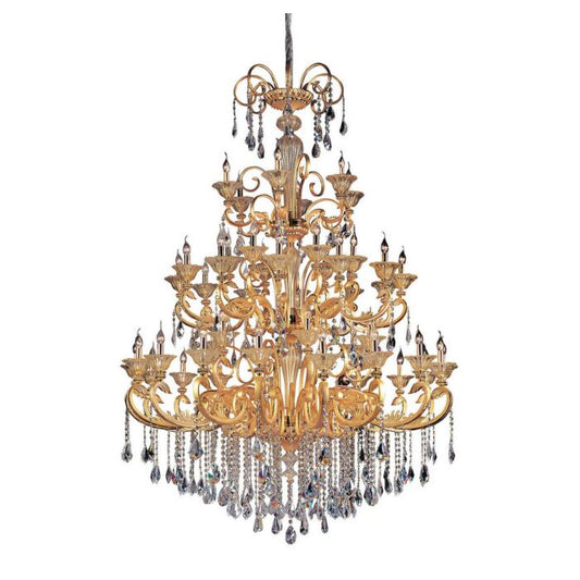 Legrenzi 48-Light 4Chandelier in Gold