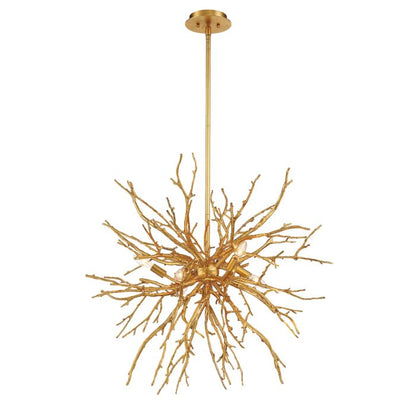 Eurofase Aberdeen 6-Light Chandelier in Gold