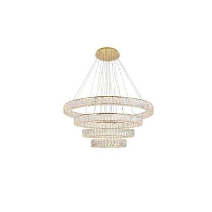 Monroe LED Chandelier in Gold