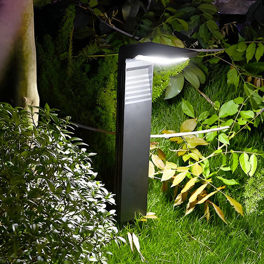 Smart Switch Waterproof LED Black Modern Outdoor Lawn Lamp Path Lights