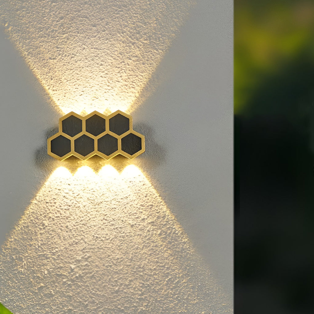 Beehive-shaped LED Up and Down Lights Waterproof Modern Wall Washer Light