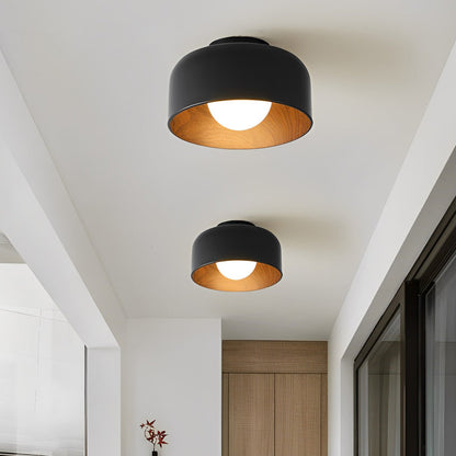 Minimalist Bowl-shaped LED Nordic Ceiling Light Flush Mount Lighting