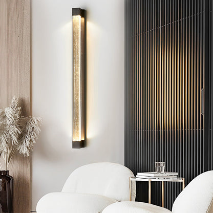 Minimalist Strip Crystal LED Postmodern Wall Lamp Wall Sconce Lighting