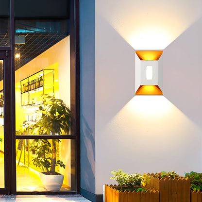 Waterproof LED Up and Down Lights Modern Wall Lamp Wall Sconce Lighting