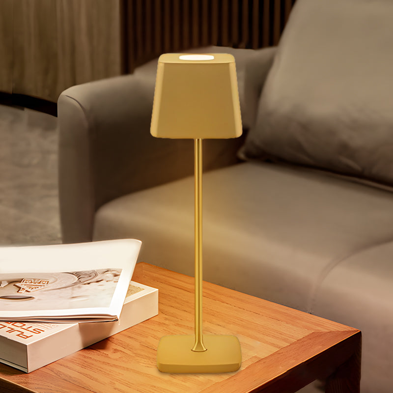 Simple Portable Type C Rechargeable LED Modern Table Lamp