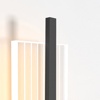 Creative Rectangle Warm Light Postmodern Wall Lamp Wall Sconces Lighting