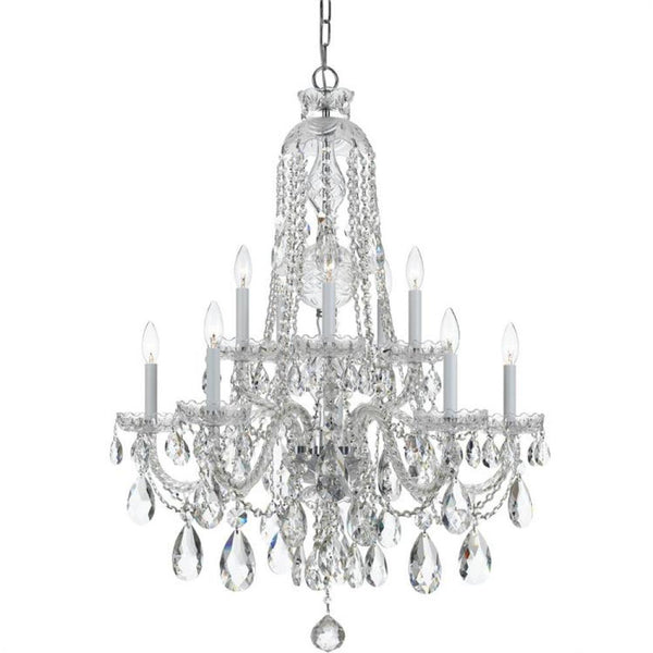 10 Light Crystal Chandelier