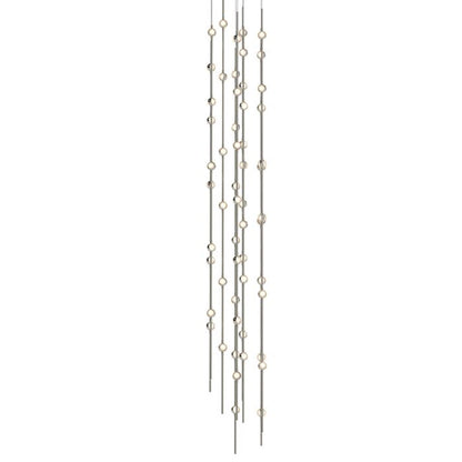 Constellation 55-Light LED Pendant in Satin Nickel