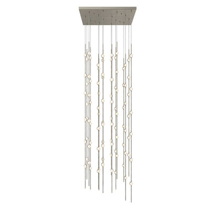 Constellation 96-Light LED Pendant in Satin Nickel