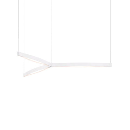 Ola 3-Light LED Pendant in Satin White